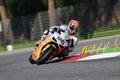 Ducati 1198R of Team Effenbert Ã¢â¬â Liberty Racing, driven by Jakub Smrz in action during the Superbike Practice in Imola Circuit Royalty Free Stock Photo